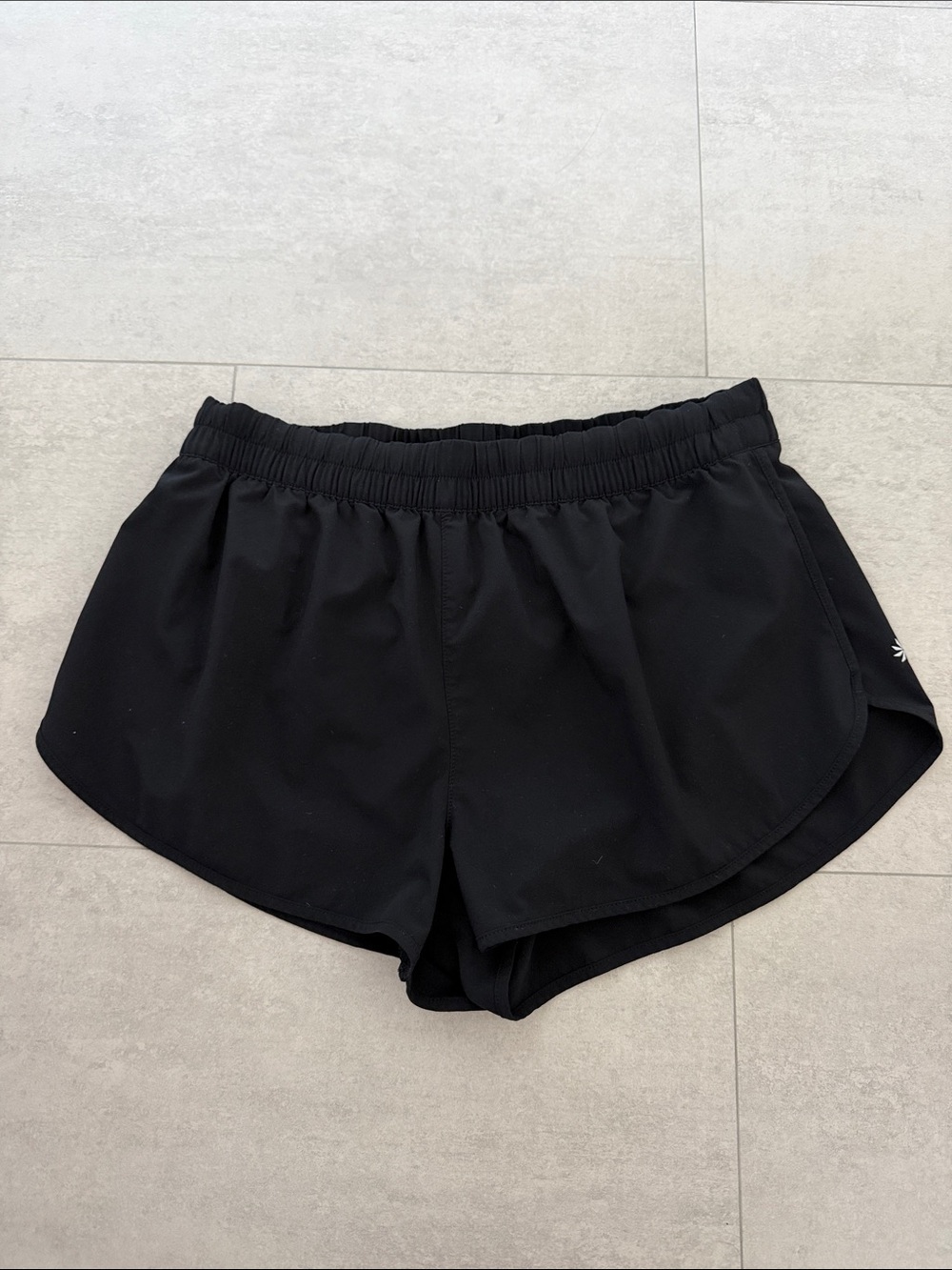 Athleta Black Women's Athletic Running Shorts